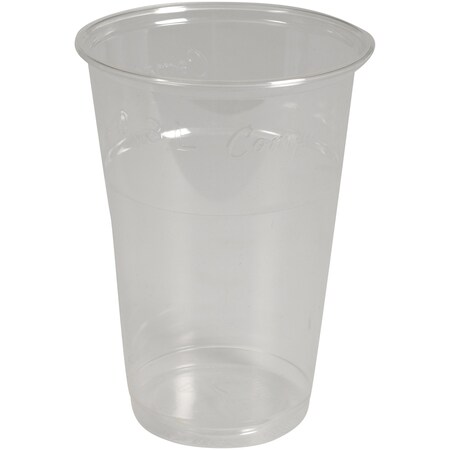 Abena Cups, Cold, 8.5 Gross Ounce, 3.5" Height, Eco-Friendly PLA, Compostable 1000012427
